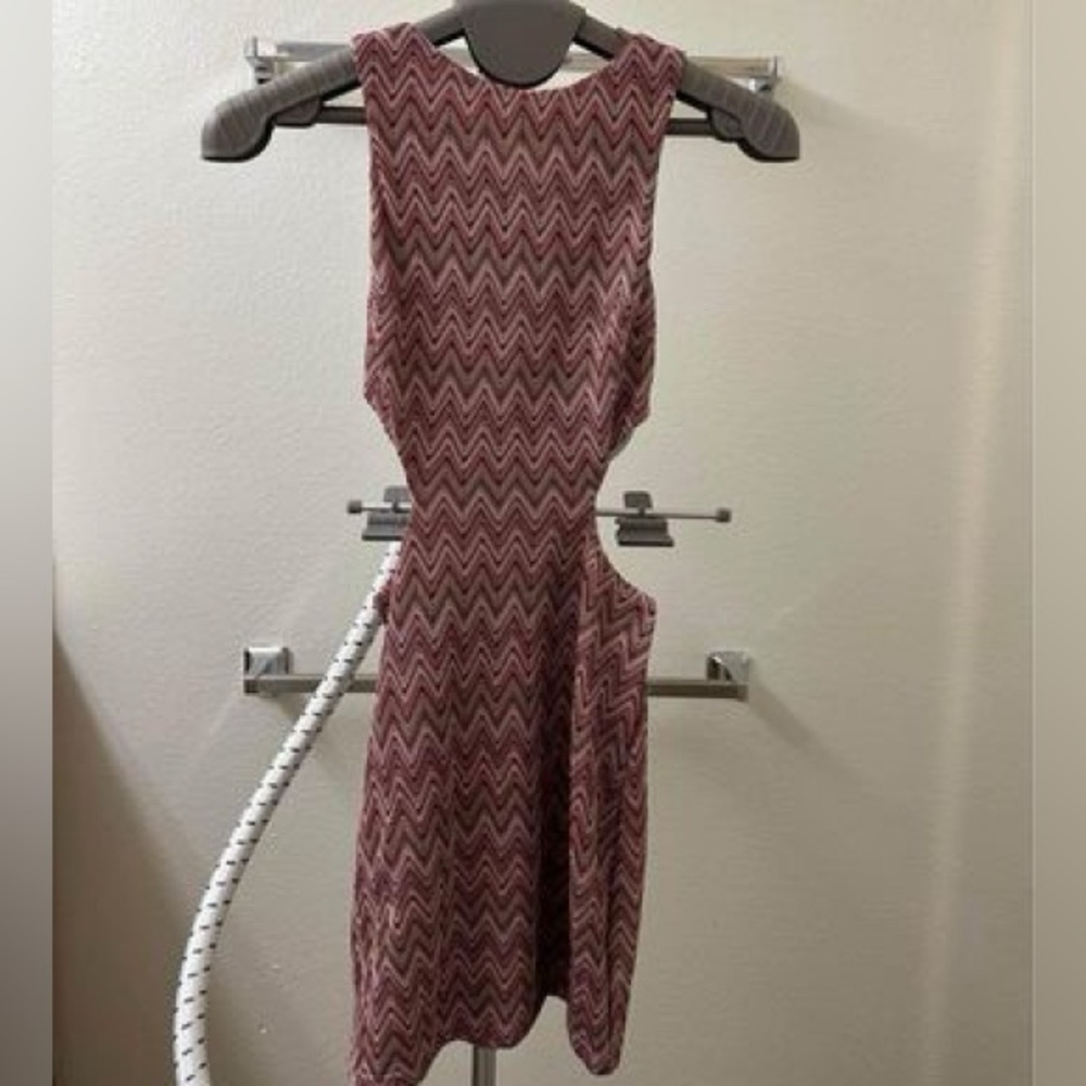 NWT Princess Polly Mini Woven Cutout Knit Dress Size 4